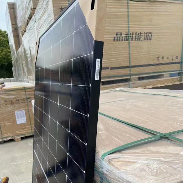Buy Jinko Solar 460W JKM-460N-54HL4R-V Solar Panel (Black Frame, N-Type) &mdash; Price
